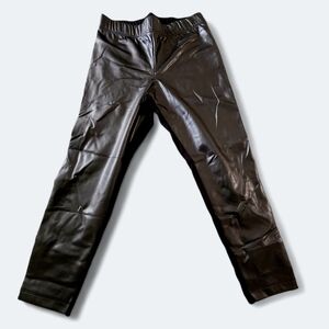 Old Navy Faux Leather Leggings sz M